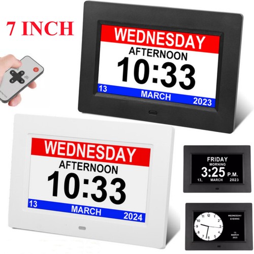 Dementia digital clock with - clock,