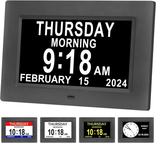 Large dementia clock display - dementia,