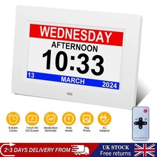 Digital Alarm Clock Day/Date