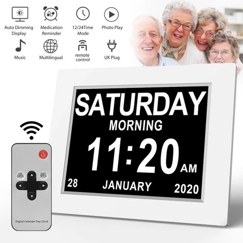 Dementia digital clock large - dementia,