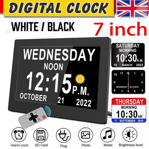 Inch lcd digital alarm - inch, clock