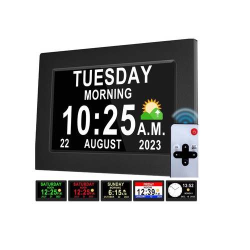 Large display digital clock - large,