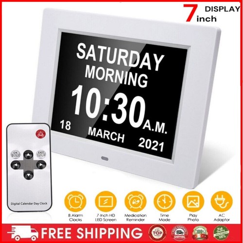 Dementia digital clock - digital, w/