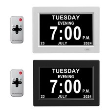 Digital Alarm Clock 8 Inch