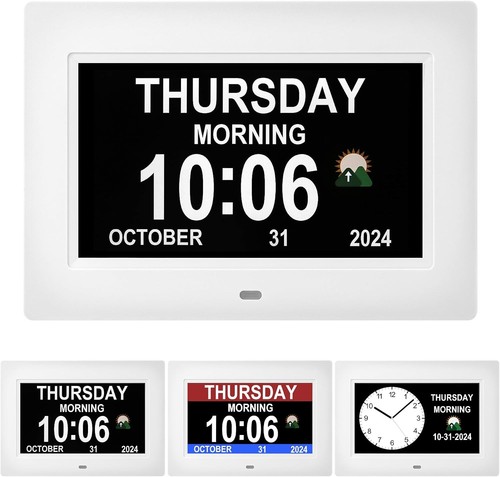Dementia clock digital - dementia,
