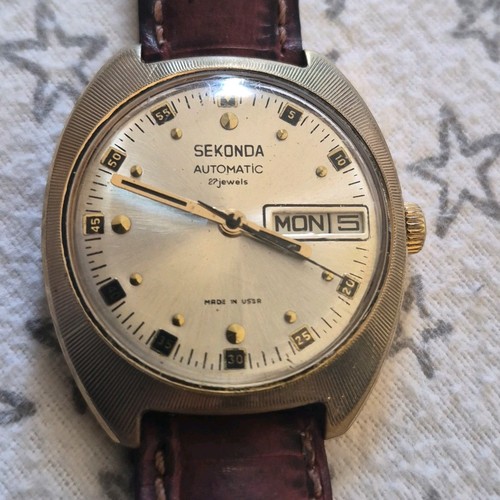 Vintage sekonda automatic - sekonda,