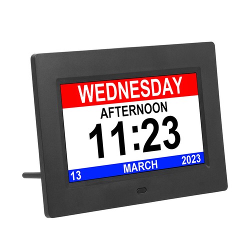 Digital alarm clock - alarm, date
