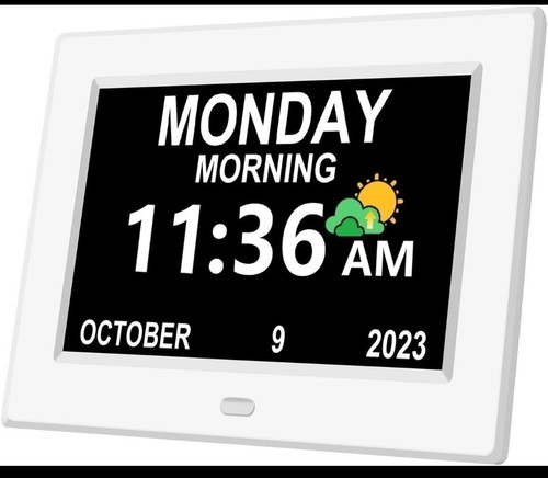 Large digital calendar day - calendar,