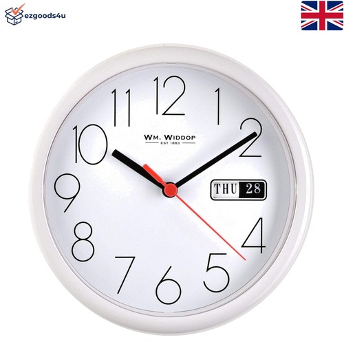Classic white dial wall clock - classic,