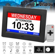 Dementia Digital Clock with