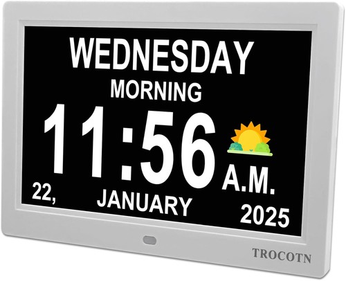 Dementia digital clock - digital,