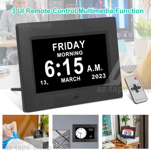 Dementia digital clock - dementia,