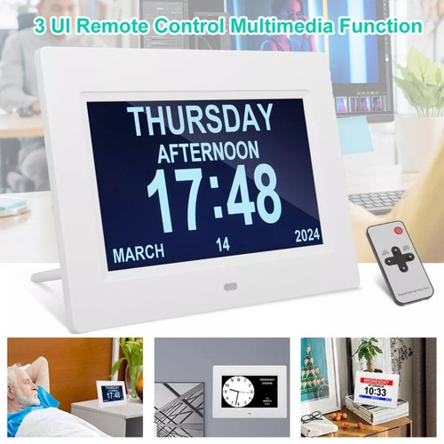 Inch digital clock calendar - 7,