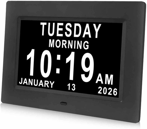 Dementia clock digital clocks - dementia,