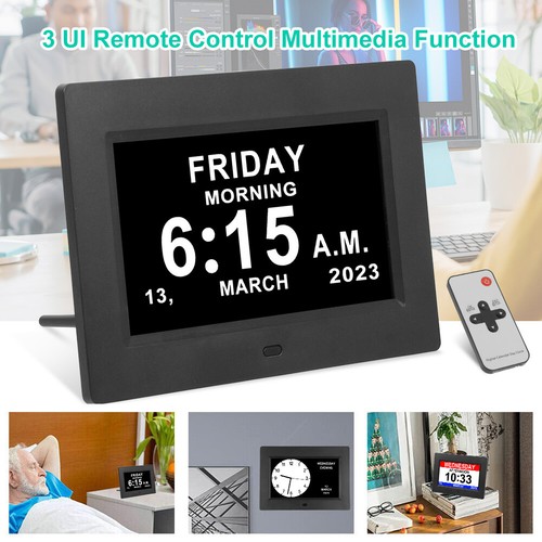 Digital alarm clock - 7",