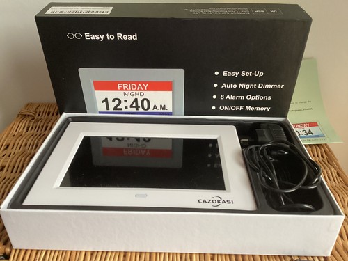 Cazokasi digital clock day - 7",