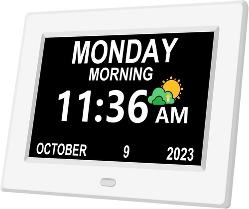 Digital alarm clock lcd - digital,