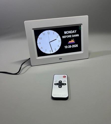 Large dementia alarm clock - alarm,