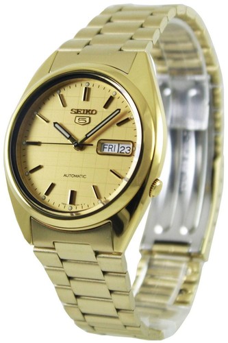 Seiko automatic gold dial - seiko, 5