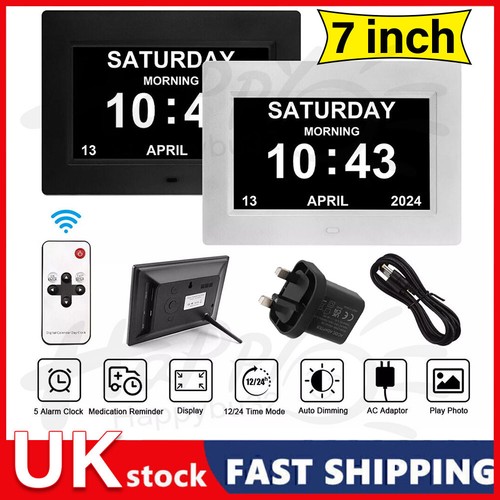 Dementia digital clock - uk,