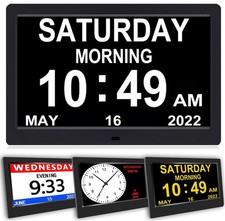 AINFTIME DST Clock with Day