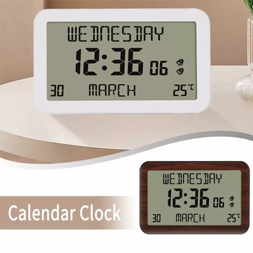 Digital calendar clock - digital,
