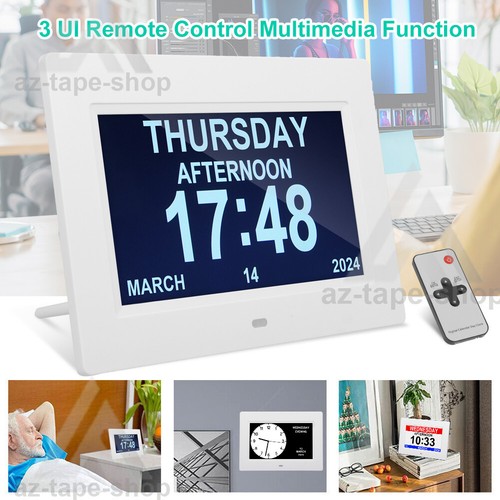 Digital alarm clock calendar - digital,